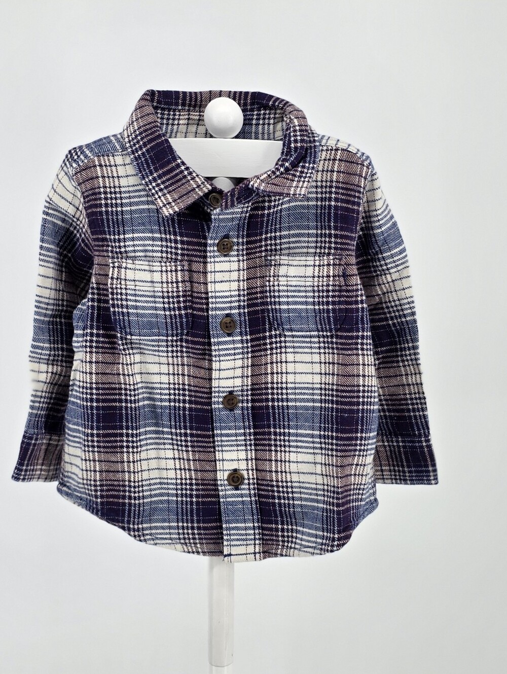 Baby GAP Plaid Button-Down Shirt